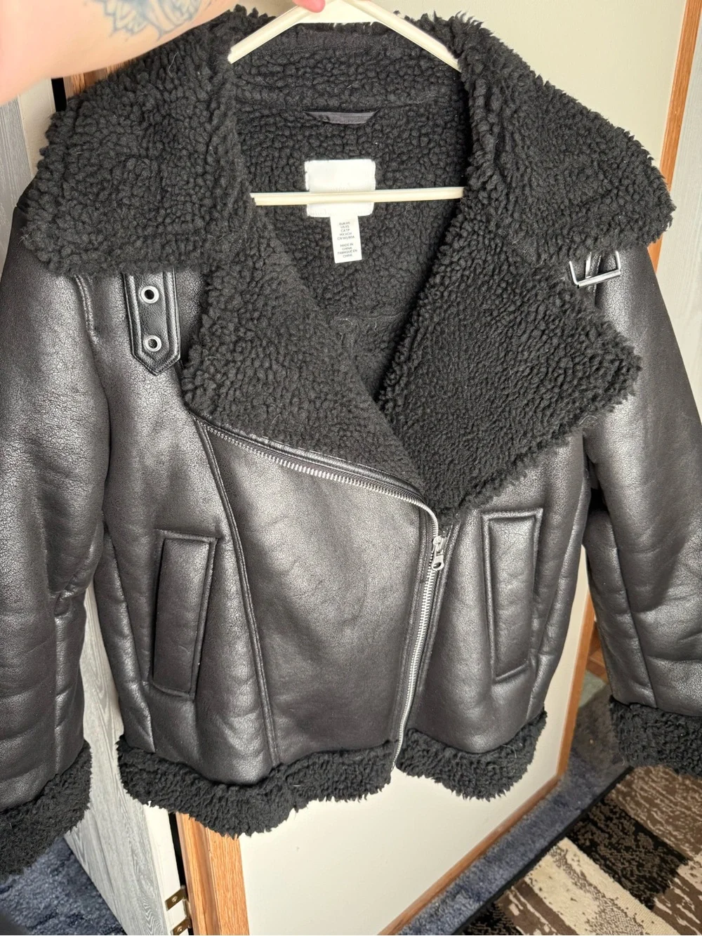 H&M oversized Moto jacket - Picture 4 of 9